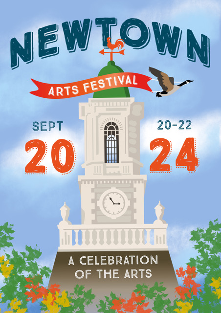 final poster 2024Newtown_Arts_Festival